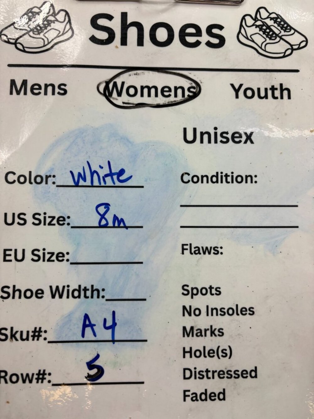 SAS TMV Walking Shoes Womens 8M White Leather Comfort Low Top Athletic 2103222 - Picture 8 of 8